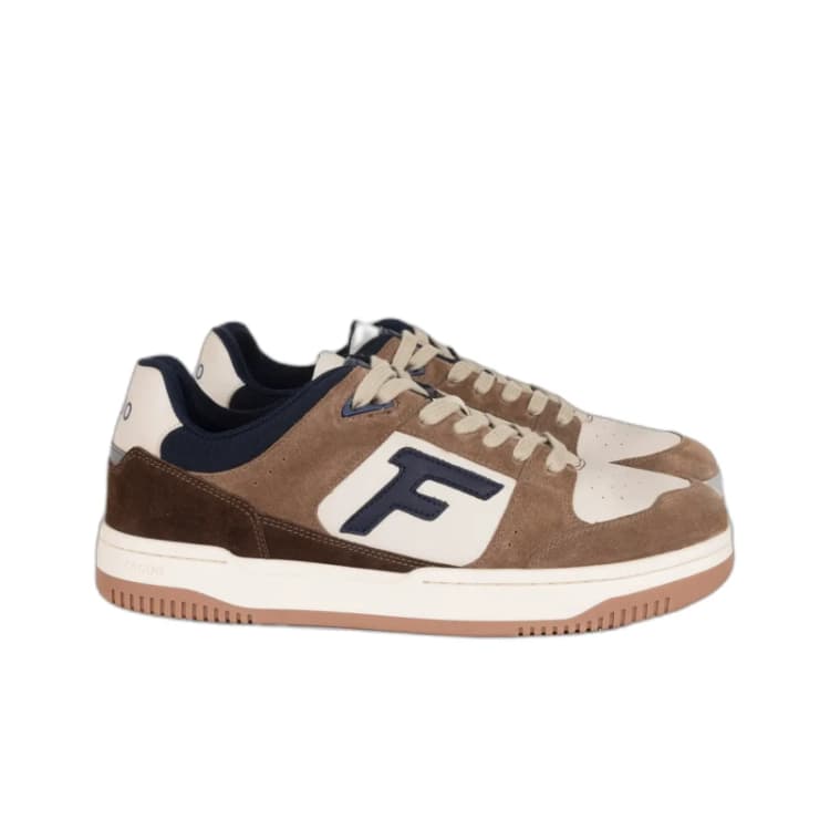 Image of Faguo Suede leather trainers Faguo Urban Marron Male 43