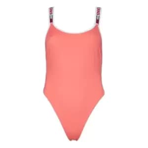 Image of Tommy Bodywear Brazilian Low Back Swimsuit - Pink