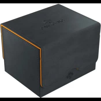 Image of Gamegenic Sidekick 100+ XL Deck Box - Black & Orange