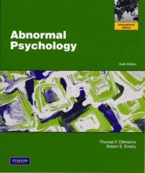 Image of Abnormal Psychology by Thomas F. Oltmanns Book