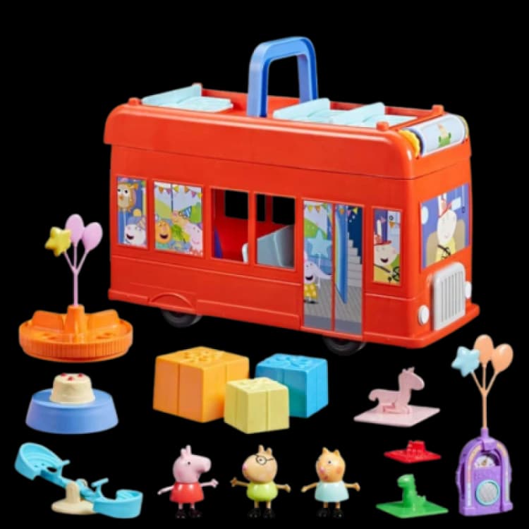 Image of Peppa Pig Peppa Pig 2 in 1 Party Bus