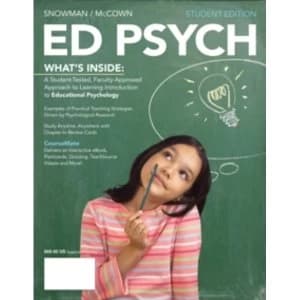 Image of Educational Psychology by Rick R. McCown, Jack Snowman (Mixed media product, 2011)