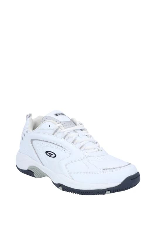 Image of Hi-Tec Mens Blast Lite Trainers in White Size: 16 White Male 16