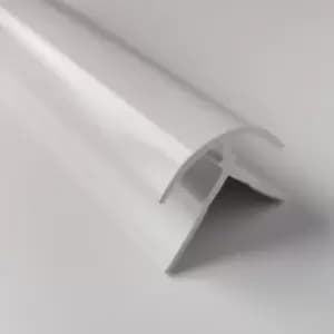 Image of 2440mm Acrylic External Corner White/Arctic Breeze - Mermaid