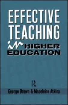 Image of Effective teaching in higher education by Madeleine Atkins