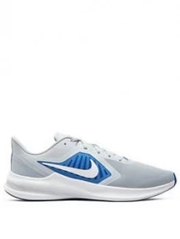 Image of Nike Downshifter 10 - White/Blue, Size 10, Men