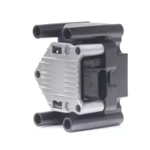 Image of DELPHI Ignition coil GN10018-12B1 Coil pack,Ignition coil pack VW,AUDI,SKODA,Golf IV Schragheck (1J1),Golf V Schragheck (1K1),POLO (9N_)