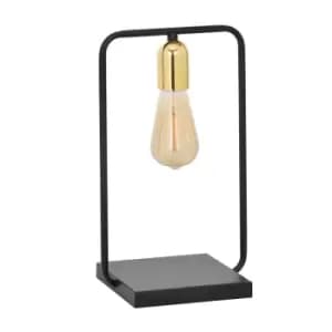 Image of Emibig Savo Black Table Lamp 1x E27