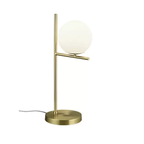 Image of Pure Modern Globe Table Lamp Brass Matt