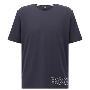 Image of Boss Identity T Shirt - Blue