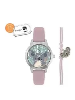 Image of Tikkers Tikkers X WWF - Koala Dial Watch & Koala Charm Bracelet