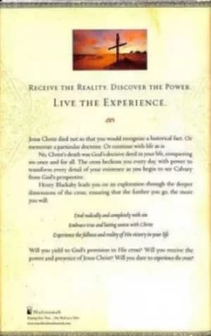 Image of Experiencing the Cross by Henry Blackaby