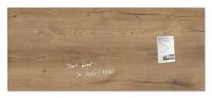 Image of Sigel Artverum Magnetic Glass Board 1300x550mm Nat Wood