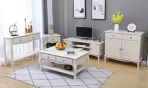 Image of Living Room or Study Furniture: TV Unit Storage Cabinet