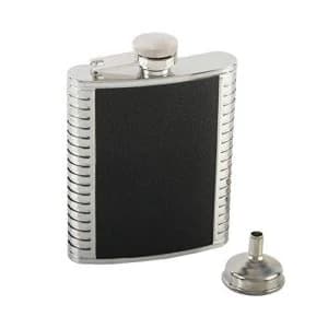 Image of Harvey Makin Hip Flask - Bonded PU & Ribbed Edge
