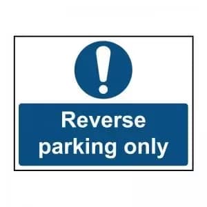 Image of Reverse parking only - ACPC 400 x 300mm