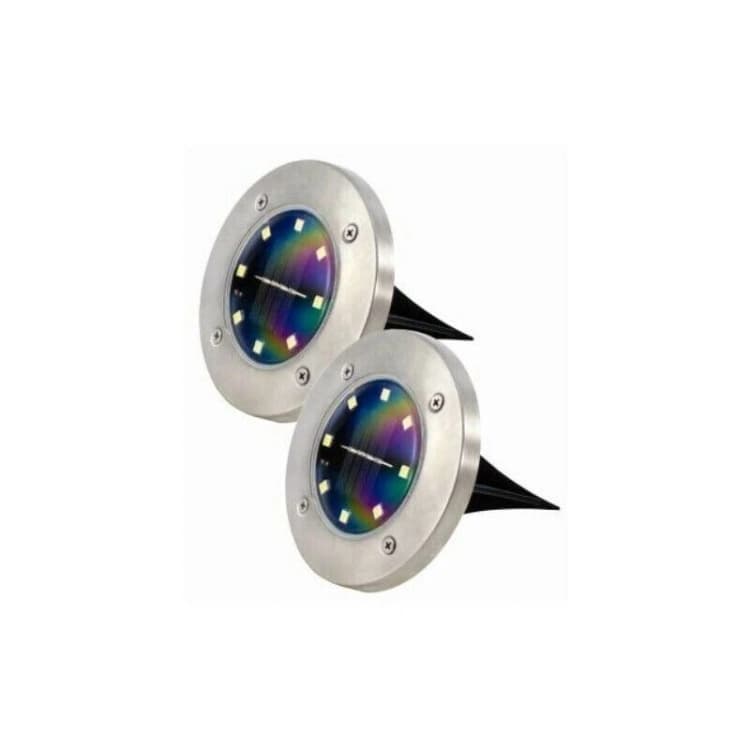 Image of Kingavon 2Pc 8 Smd Underground Solar Path Lamp BB-SL142