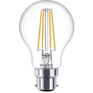 Image of Philips 8W LED BC B22 GLS Very Warm White Dimmable - 70946700