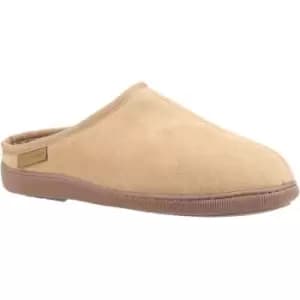 Image of Hush Puppies Mens Ashton Memory Foam Suede Slip On Slippers UK Size 12 (EU 47)