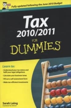 Image of Tax 2010/2011 for Dummies by Sarah Laing Paperback