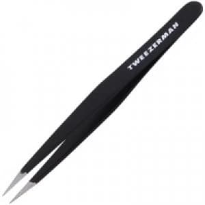 Image of Tweezerman Brows Point Tweezer Midnight Sky