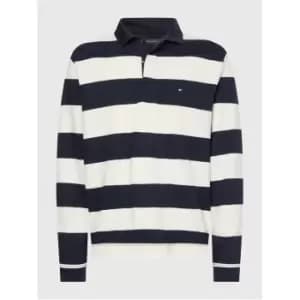 Image of Tommy Hilfiger New Prep Stripe Rugby - Blue