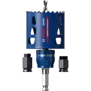 Image of Bosch Expert Tough Material Hole Saw Starter Kit 68mm