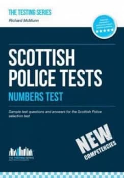 Image of Scottish Police Numbers Tests by Richard Mcmunn Book