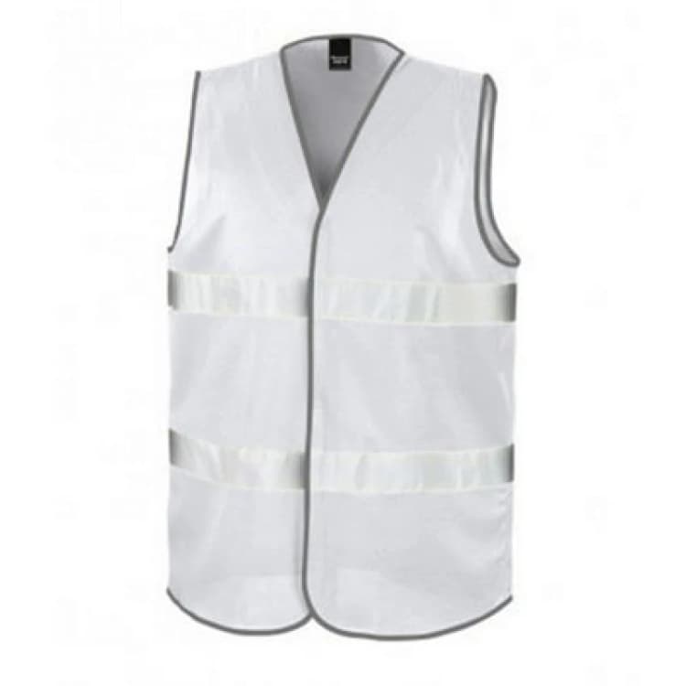 Image of Result Result Core Enhanced Vis Vest in White Size: X-Small White XS Unisex 5059444582547