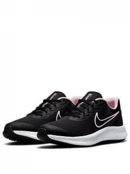 Image of Nike Star Runner 3 Junior Trainer - Black, Size 3