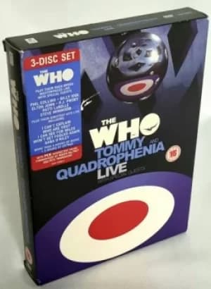 Image of The Who Quadrophenia And Tommy Live 2005 UK DVD 0349705002
