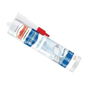 Image of Unibond Anti-Mould Kitchen & Bathroom Sealant Cartridge White 274g