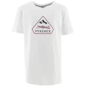 Image of Pyrenex Kids White Karel 2 T-Shirt