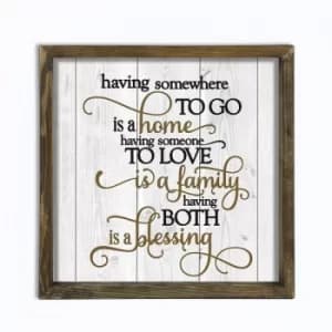 Image of KZM719 Multicolor Decorative Framed MDF Painting