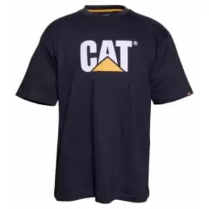 Image of Caterpillar Mens TM Logo Short Sleeve T-Shirt (XL) (Black)