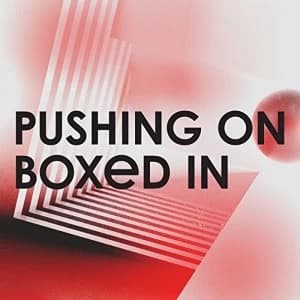 Image of Boxed In Pushing On 180 Gram Marbled Grey Vinyl 45 RPM Limited Edition 12 Vinyl