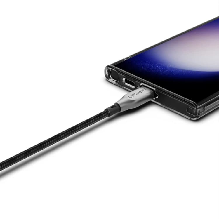 Image of Cygnett Cygnett CY4673PCTYC USB cable USB 2.0 0.5 m USB C Black, Silver CY4673PCTYC