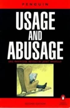 Image of Usage and Abusage by Eric Partridge Book