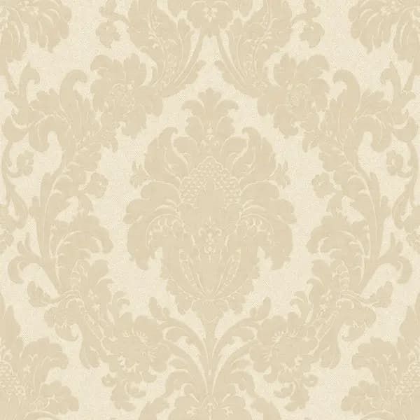 Image of Belgravia Decor Ciara Damask Cream Textured Wallpaper