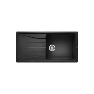 Image of Single Bowl Anthracite Composite Kitchen Sink with Reversible Drainer - Blanco Sona 6S XL PD