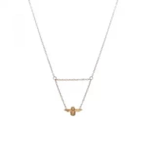 Image of 3D Bee Drop Gold Necklace