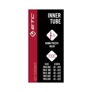 Image of ETC Inner Tube 700 x 35-45c Schrader Valve 48mm