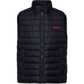Image of Hugo Boss Bentino Padded Gilet Navy Size L Men