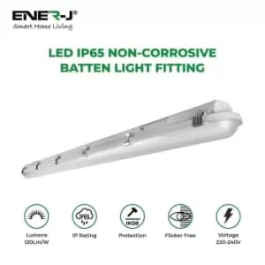 Image of Non Corrosive Waterproof Fitting, 1.5m 50W, 120 lumens per Watt, 4000K