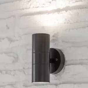 Image of Garden Trading Regent Outdoor Up & Down Light in Carbon