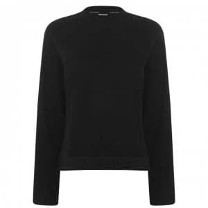 Image of Calvin Klein Tonal Logo Sweatshirt - BLACK