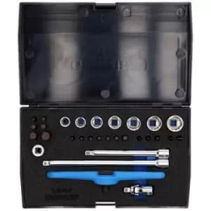 Image of Gedore D 20 MOT Tool kit Metric 1/4 (6.3 mm) 30 Piece 2190281
