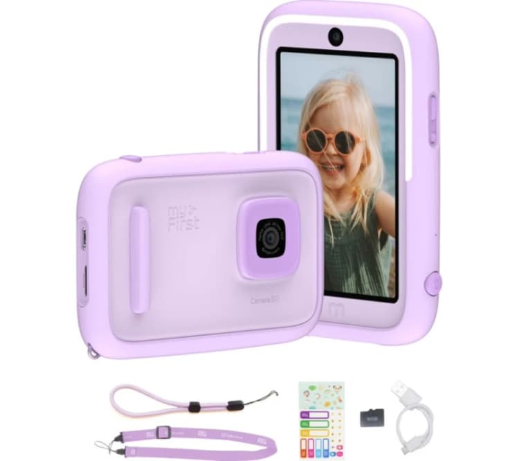 Image of MYFIRST Camera 50 Kids Digital Camera - Purple 850054268402
