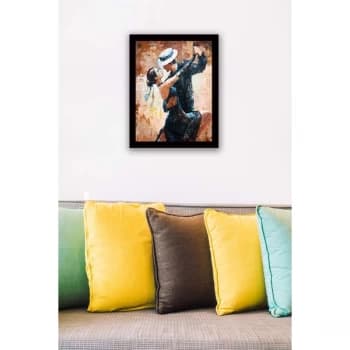 Image of SC0153 Multicolor Decorative Framed MDF Painting