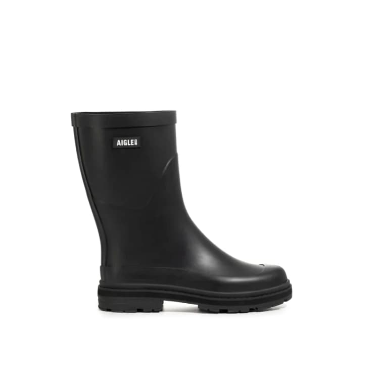 Image of Aigle Womens boots Aigle Mid Rain Noir Female 36